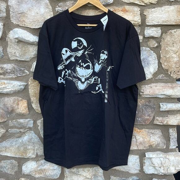Disney Nightmare Before Christmas black t-shirt size XL NEW - Picture 2 of 5